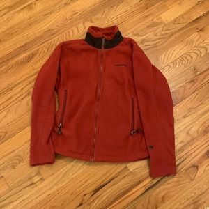 Y2K Patagonia brick red fleece. Small. Great condition!